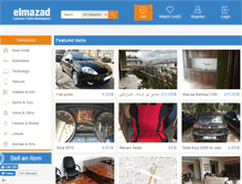 Tablet Screenshot of elmazad.com